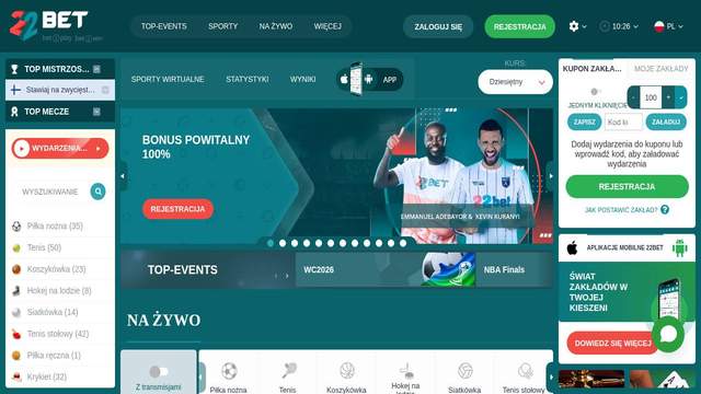 22Bet casino screenshot
